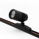 PicoTrack Spot LED sur rail mini 3,5W - Noir, Compatible avec rails PicoTrack, IRC92, 24V