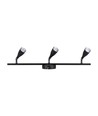 Applique murale LED 13,5W - 3000K, noir