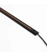 Rail PicoTrack 50 cm - 24V, magnétique, noir, pour vitrine en verre / éclairage de fenêtre
