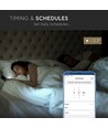 Kit de bande LED 90 - Bande lumineuse IP65, compatible Alexa, Google Home, RGB+3en1, prise EU