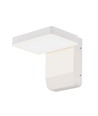 Applique murale LED carrée 17W - IP65, blanc, 150lm/W, aluminium, source lumineuse incluse