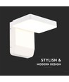 Applique murale LED 17W - 4000K, blanc