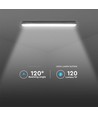 Lampe LED Étanche 18W - 60cm, Puce Samsung, Diffuseur Lacté, 6500K