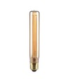 Ampoule LED Art Filament 2W E27 T30 - 1800K, verre ambré, effet vintage, gravure laser