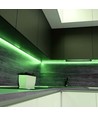 Ruban LED 5m Vert 3,2W/m étanche aux éclaboussures - Lumière verte, IP65
