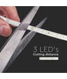 Ruban LED 5m Vert 3,2W/m étanche aux éclaboussures - Lumière verte, IP65