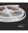 Ruban LED 5m Vert 3,2W/m étanche aux éclaboussures - Lumière verte, IP65