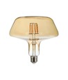 Ampoule LED filament E27 8W - Verre ambré, 620lm, 2200K, angle 300°