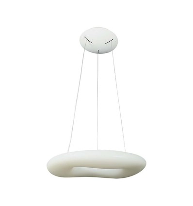 Suspension design 60cm 36W CCT dimmable - Ronde, 3900lm, télécommande incl., garantie 3 ans