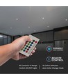Ampoule LED E14 4,8W dimmable - P45, RGB+3000K, télécommande incl., 470lm