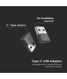 Adaptateur USB-C vers USB - Connecteur audio, blanc