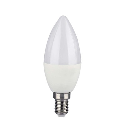 Ampoule LED connectée E14 4,8W - RGB+4000K, incl. télécommande, dimmable, 470lm