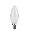 Ampoule LED connectée E14 4,8W - RGB+4000K, incl. télécommande, dimmable, 470lm