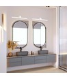 Applique LED 10W pour salle de bain / miroir - IP65, 61cm, blanc