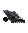 Applique murale LED solaire 8W avec détecteur - 950lm, 3000K, IP65, batterie 4000mAh