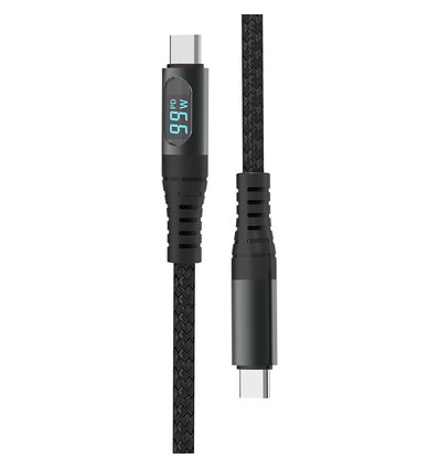 Câble USB vers Type C 1m - Noir, pour la maison et le bureau