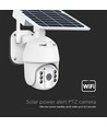 Caméra PTZ Solaire WiFi HD Smart - 2MP, IP65, capteur PIR, rotation 360°, application Smart Life