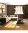 Lustre LED 113W, dimmable - 6300lm, 3000K, Ø60cm, blanc chaud, Triac dimmable
