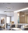Lustre 113W - 3000K, dimmable, café