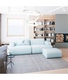 Suspension lustre LED 80W - dimmable 3 étapes, 3000K, blanc, diffusion de lumière à 360 degrés