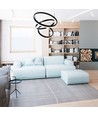 Suspension LED 86W Soft Light Chandelier - Noir, 3000K, dimmable, lumière 360 degrés, 3 ans de garantie