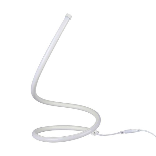 Lampe de bureau design LED V-TAC 20W - Prise EU, Câble + Interrupteur, 3000K, Blanc