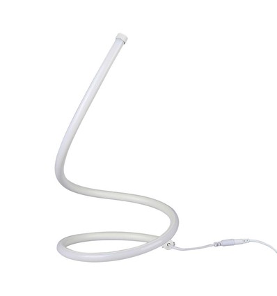 Lampe de bureau design LED V-TAC 20W - Prise EU, Câble + Interrupteur, 3000K, Blanc