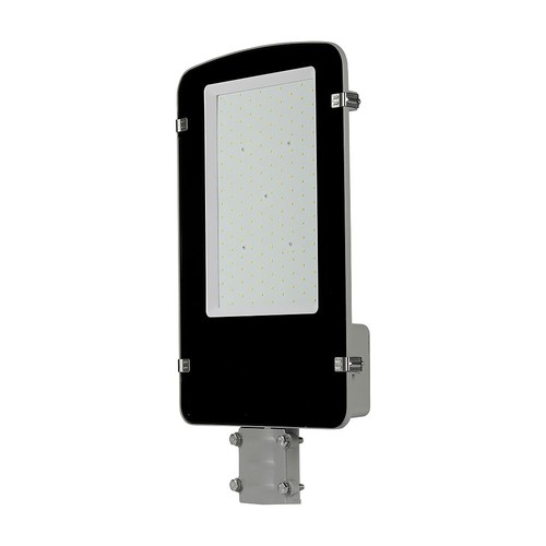 Lampadaire LED 100W avec puce LED Samsung - 100lm/W, IP65, boîtier gris, extérieur