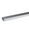 Réglette LED 120cm 40W avec puce Samsung - Silver, 4000K, 120°, incl. kit de suspension
