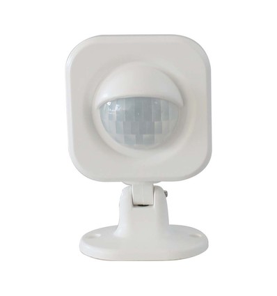 Détecteur PIR WiFi - Smart Home, 120 degrés, blanc, compatible Alexa et Google Home