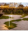 Lampadaire LED 7W - 3000K, blanc, IP65