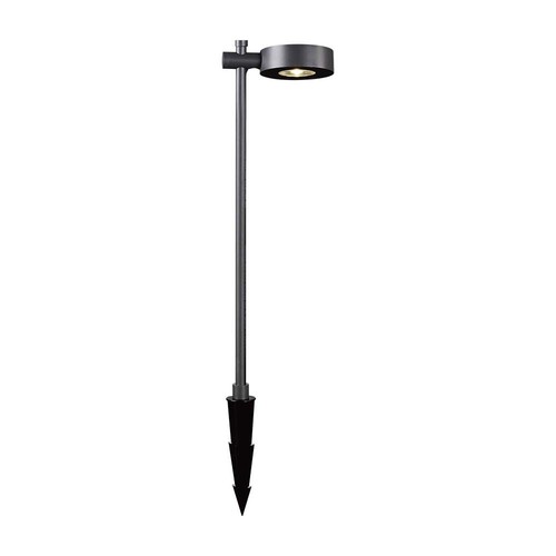 Lampe de jardin LED 6W, noir - IP54, 3000K, RA90, avec source lumineuse