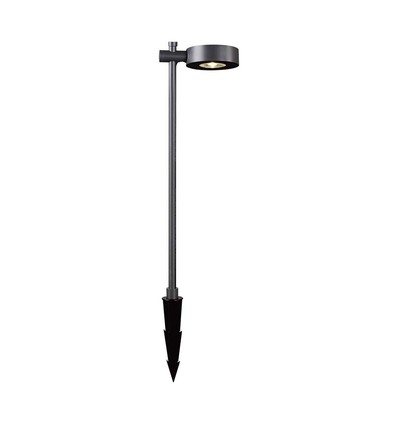 Lampe de jardin LED 6W, noir - IP54, 3000K, RA90, avec source lumineuse