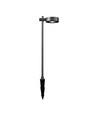 Lampe de jardin LED 6W, noir - IP54, 3000K, RA90, avec source lumineuse