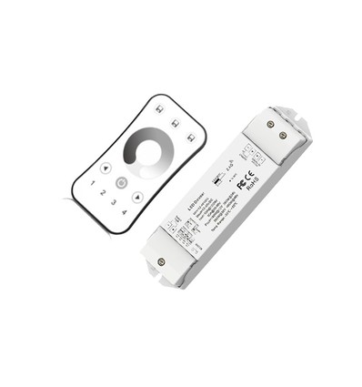 Variateur LEDlife rWave avec télécommande - Détente aux deux extrémités, 12V (180W), 24V (360W)