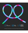 5m 10W/m Magic RGB Neon Flex LED strip, 360° - 24V, IP20, rond, 25mm de large