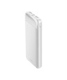 Power Bank 10000mAh, 22.5W Fast Charger - Blanc, Aluminium, 2x USB, 1x Type-C, Li-Pol