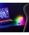 Lampe à poser 5W WiFi LED Ambiance, RGB - Dimmable, Smart Home, USB-C, éclairage 360 degrés, plastique blanc