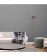 Lampadaire LED 4W, rechargeable - IP54, Couleur corten, touch dimmable, hauteur réglable 50-130cm, charge USB