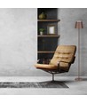 Lampadaire LED 4W, rechargeable - IP54, Couleur corten, touch dimmable, hauteur réglable 50-130cm, charge USB