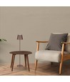 Lampadaire LED 4W, rechargeable - IP54, Couleur corten, touch dimmable, hauteur réglable 50-130cm, charge USB