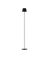 Lampadaire LED 4W, rechargeable - Touch dimmable, USB, IP54, noir, réglable en hauteur 50-130cm, source lumineuse incluse