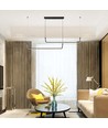 Suspension LED 24W - Designer, 4000K, Noir