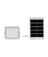 Projecteur LED solaire 80W Solara - 800lm, IP65, 6400K, avec télécommande et panneau solaire