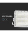 Projecteur LED solaire 180W, 4000K - Incl. panneau solaire 20W, IP65, télécommande, blanc