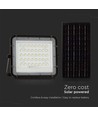 Projecteur LED solaire 10W Solara - 800lm, IP65, blanc froid, incl. télécommande et panneau solaire