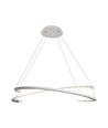 Suspension LED design 48W, blanche - Triac dimmable, 800x1200mm, 4000K, IP20