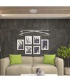 Suspension LED design 48W, blanche - Triac dimmable, 800x1200mm, 4000K, IP20