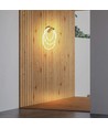 Applique murale LED design 37W - Or, Ø35cm, 3940lm, 3000K, IP20