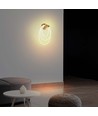 Applique murale LED design 37W - Or, Ø35cm, 3940lm, 3000K, IP20